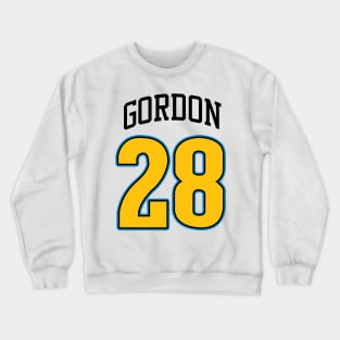 Melvin Gordon III Denver Bold Crewneck Sweatshirt